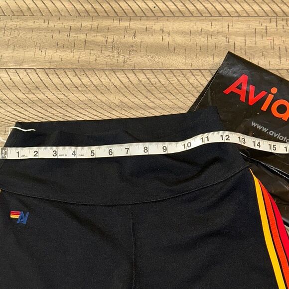 Aviator 🧑‍✈️ Nation Made in USA 🇺🇸 5 Stripe Performance 🏃 🧘 Shorts 🩳 NWT - Picture 8 of 17